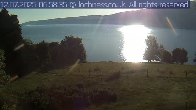 Nessieland,  Loch Ness Lake View Point Live Cam -  Drumnadrochit, Highland, Inverness, Scotland, United Kingdom