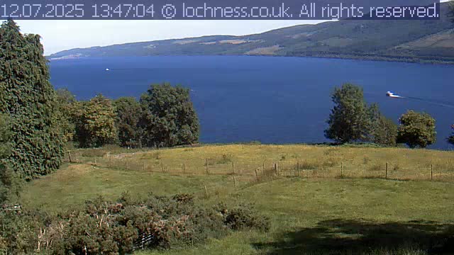 Nessieland,  Loch Ness Lake View Point Live Cam -  Drumnadrochit, Highland, Inverness, Scotland, United Kingdom