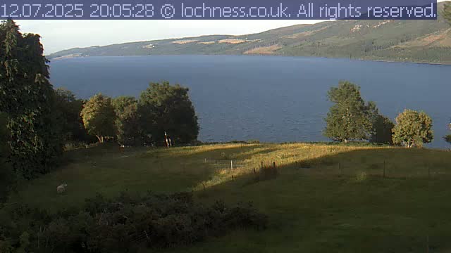 Nessieland,  Loch Ness Lake View Point Live Cam -  Drumnadrochit, Highland, Inverness, Scotland, United Kingdom