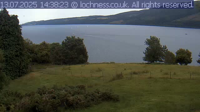 Nessieland,  Loch Ness Lake View Point Live Cam -  Drumnadrochit, Highland, Inverness, Scotland, United Kingdom