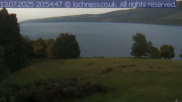 Nessieland,  Loch Ness Lake View Point Live Cam -  Drumnadrochit, Highland, Inverness, Scotland, United Kingdom