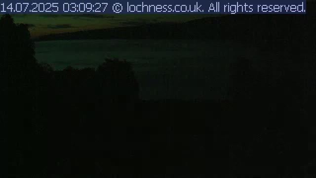 Nessieland,  Loch Ness Lake View Point Live Cam -  Drumnadrochit, Highland, Inverness, Scotland, United Kingdom