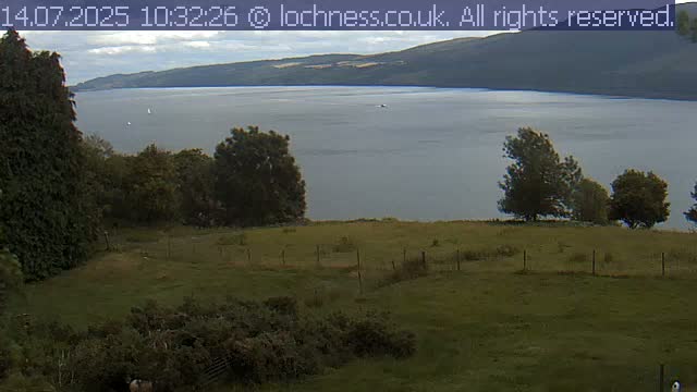 Nessieland,  Loch Ness Lake View Point Live Cam -  Drumnadrochit, Highland, Inverness, Scotland, United Kingdom