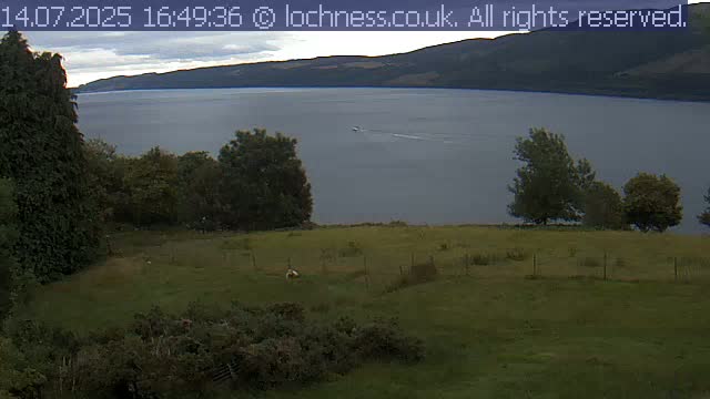 Nessieland,  Loch Ness Lake View Point Live Cam -  Drumnadrochit, Highland, Inverness, Scotland, United Kingdom