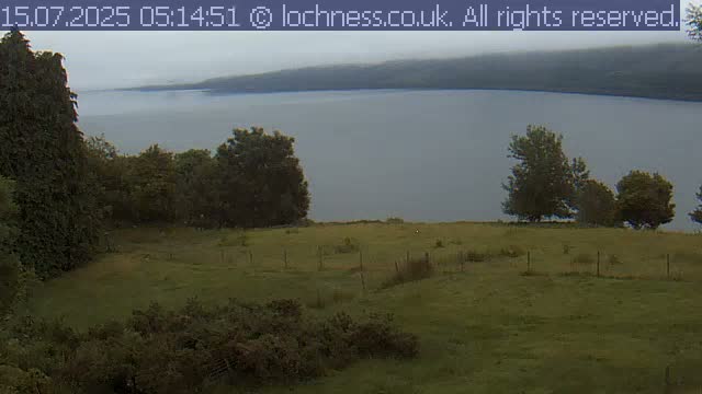 Nessieland,  Loch Ness Lake View Point Live Cam -  Drumnadrochit, Highland, Inverness, Scotland, United Kingdom