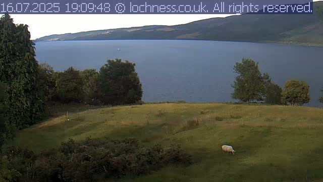 Nessieland,  Loch Ness Lake View Point Live Cam -  Drumnadrochit, Highland, Inverness, Scotland, United Kingdom