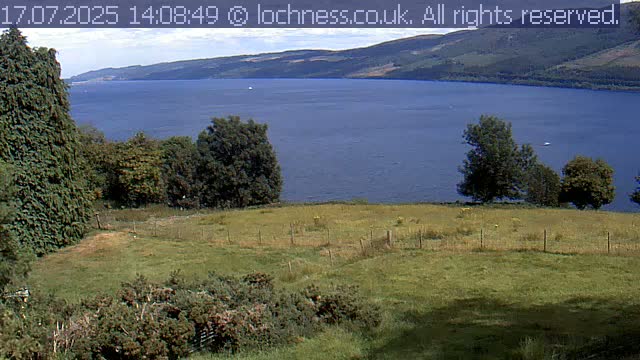 Nessieland,  Loch Ness Lake View Point Live Cam -  Drumnadrochit, Highland, Inverness, Scotland, United Kingdom