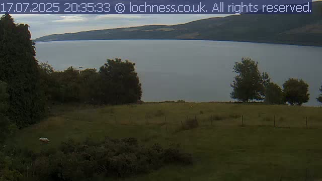 Nessieland,  Loch Ness Lake View Point Live Cam -  Drumnadrochit, Highland, Inverness, Scotland, United Kingdom