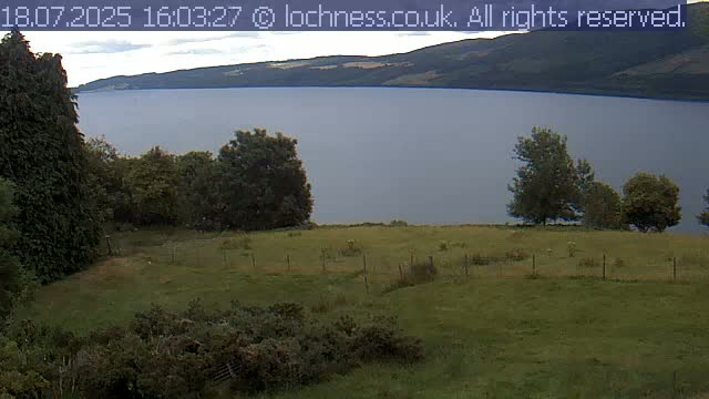 Nessieland,  Loch Ness Lake View Point Live Cam -  Drumnadrochit, Highland, Inverness, Scotland, United Kingdom