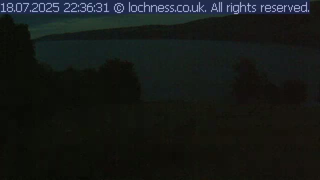 Nessieland,  Loch Ness Lake View Point Live Cam -  Drumnadrochit, Highland, Inverness, Scotland, United Kingdom