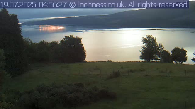 Nessieland,  Loch Ness Lake View Point Live Cam -  Drumnadrochit, Highland, Inverness, Scotland, United Kingdom
