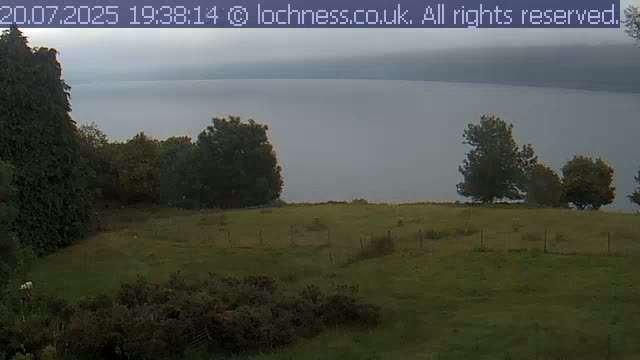 Nessieland,  Loch Ness Lake View Point Live Cam -  Drumnadrochit, Highland, Inverness, Scotland, United Kingdom