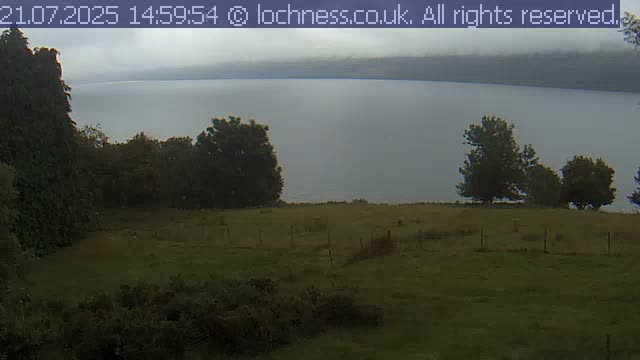 Nessieland,  Loch Ness Lake View Point Live Cam -  Drumnadrochit, Highland, Inverness, Scotland, United Kingdom