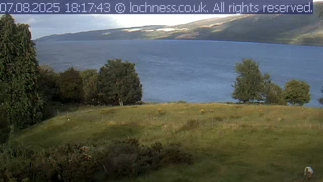 Nessieland,  Loch Ness Lake View Point Live Cam -  Drumnadrochit, Highland, Inverness, Scotland, United Kingdom