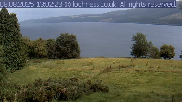 Nessieland,  Loch Ness Lake View Point Live Cam -  Drumnadrochit, Highland, Inverness, Scotland, United Kingdom