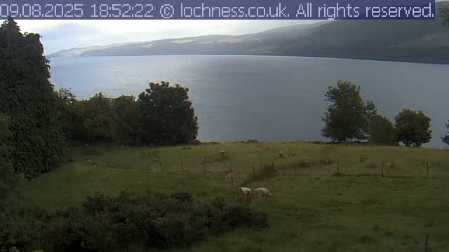 Nessieland,  Loch Ness Lake View Point Live Cam -  Drumnadrochit, Highland, Inverness, Scotland, United Kingdom