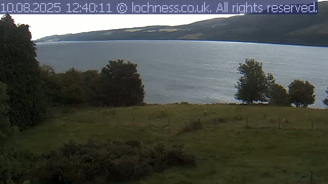 Nessieland,  Loch Ness Lake View Point Live Cam -  Drumnadrochit, Highland, Inverness, Scotland, United Kingdom