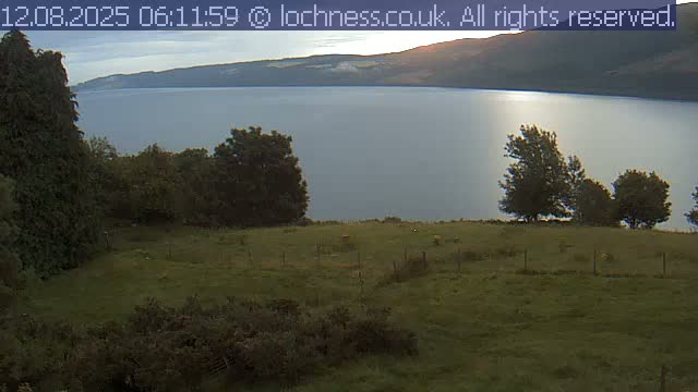 Nessieland,  Loch Ness Lake View Point Live Cam -  Drumnadrochit, Highland, Inverness, Scotland, United Kingdom