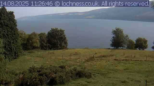 Nessieland,  Loch Ness Lake View Point Live Cam -  Drumnadrochit, Highland, Inverness, Scotland, United Kingdom