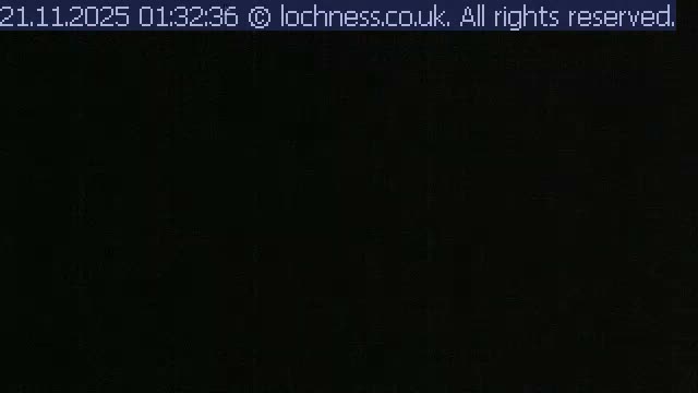 Nessieland,  Loch Ness Lake View Point Live Cam -  Drumnadrochit, Highland, Inverness, Scotland, United Kingdom