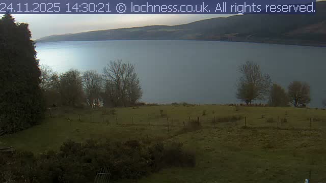 Nessieland,  Loch Ness Lake View Point Live Cam -  Drumnadrochit, Highland, Inverness, Scotland, United Kingdom