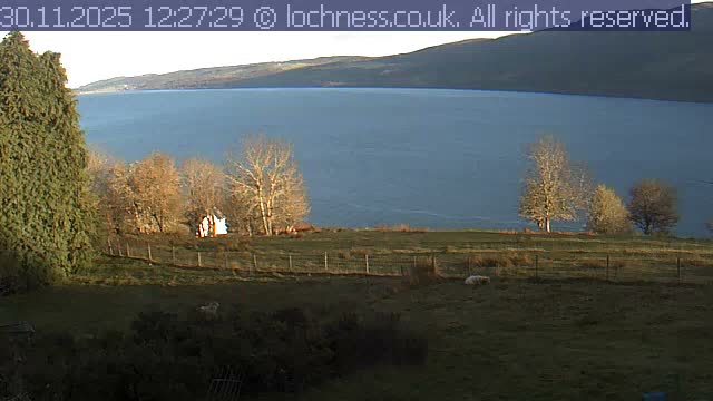 Nessieland,  Loch Ness Lake View Point Live Cam -  Drumnadrochit, Highland, Inverness, Scotland, United Kingdom