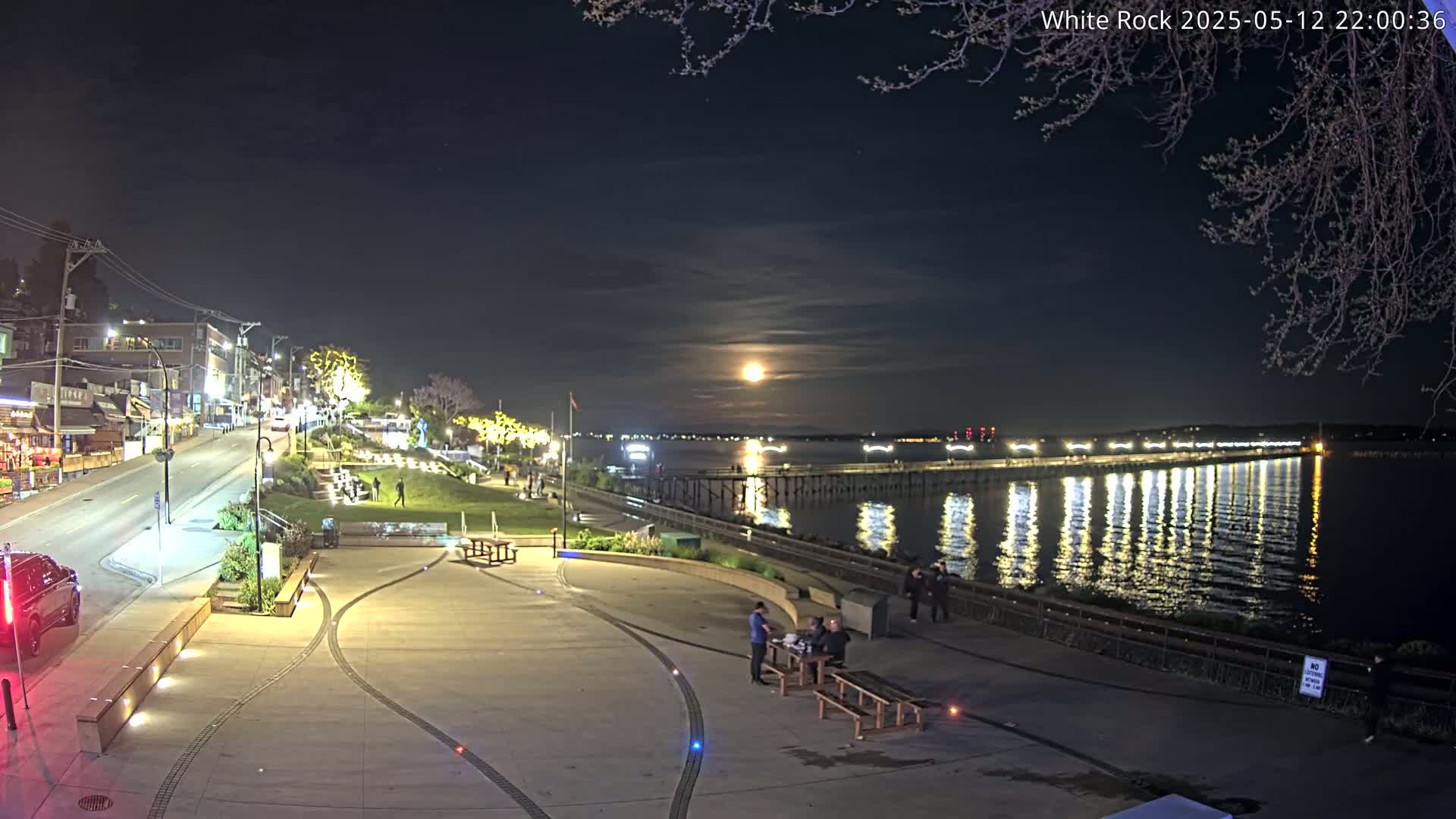 White Rock City & Pier Live Cam - White Rock, Metro Vancouver, British Columbia, Canada