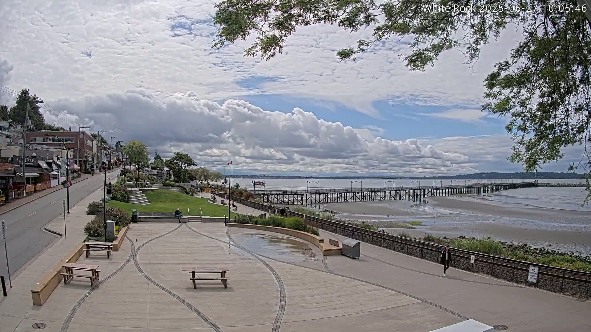 White Rock City & Pier Live Cam - White Rock, Metro Vancouver, British Columbia, Canada