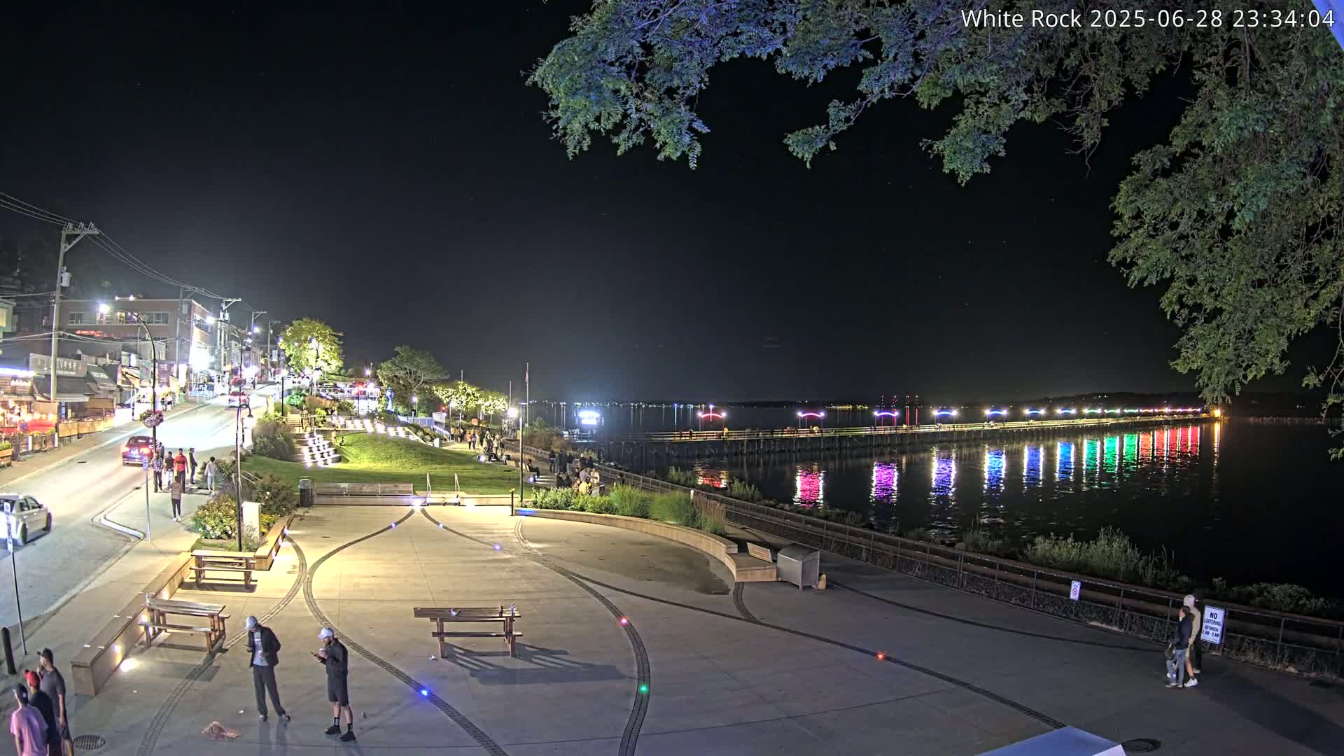 White Rock City & Pier Live Cam - White Rock, Metro Vancouver, British Columbia, Canada