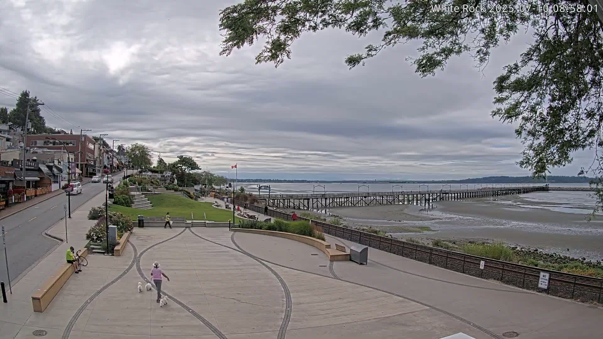 White Rock City & Pier Live Cam - White Rock, Metro Vancouver, British Columbia, Canada