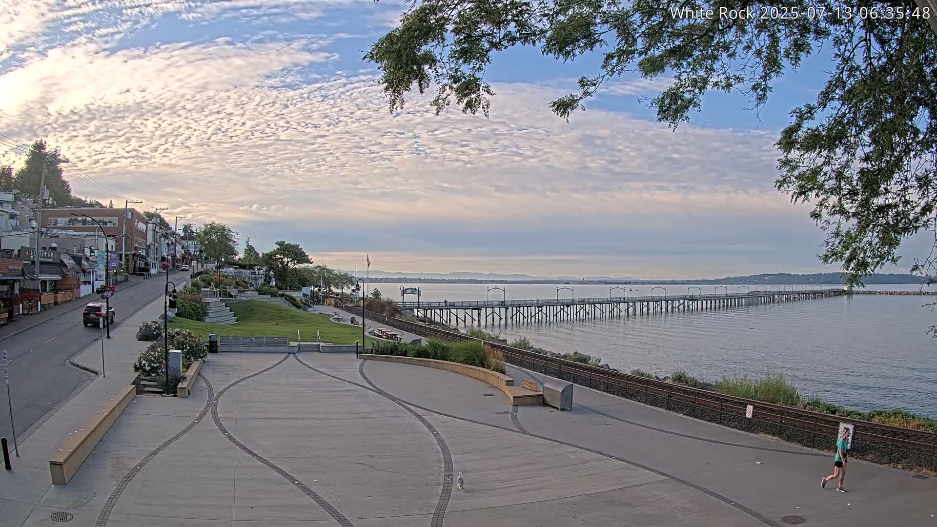 White Rock City & Pier Live Cam - White Rock, Metro Vancouver, British Columbia, Canada