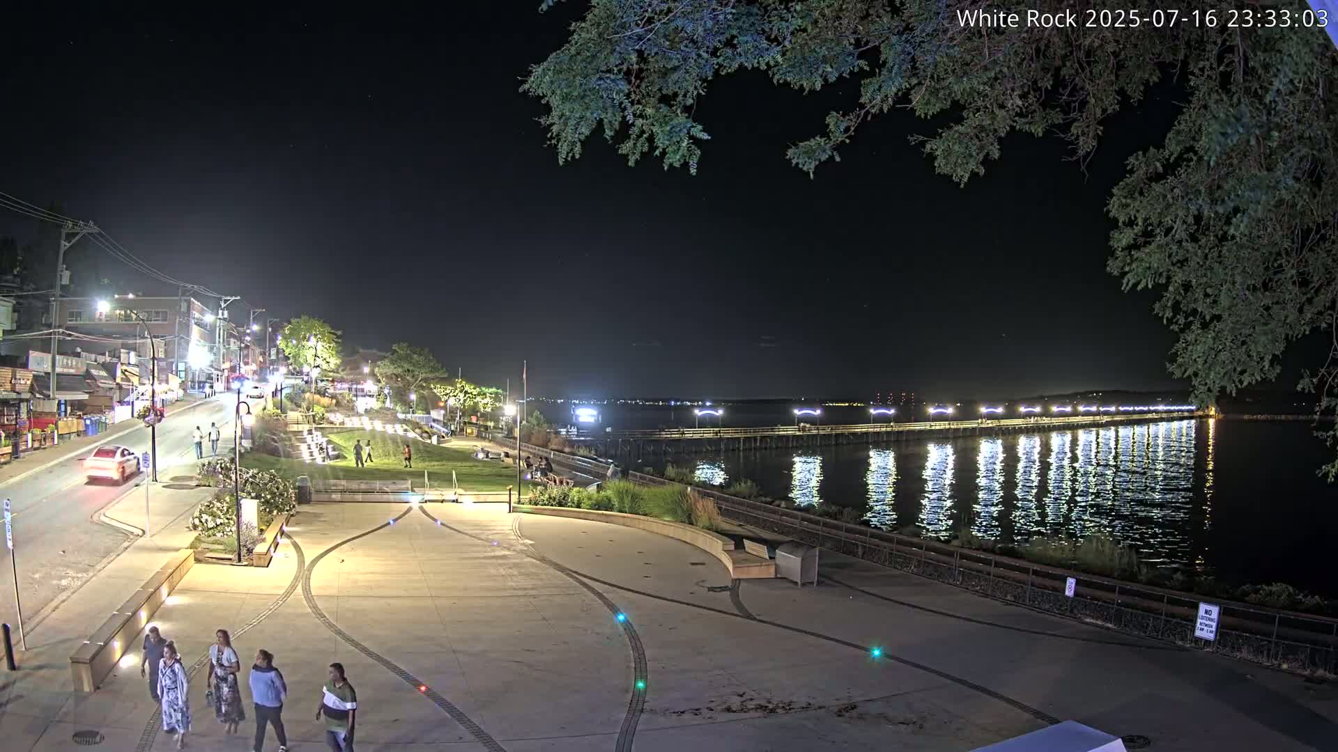 White Rock City & Pier Live Cam - White Rock, Metro Vancouver, British Columbia, Canada