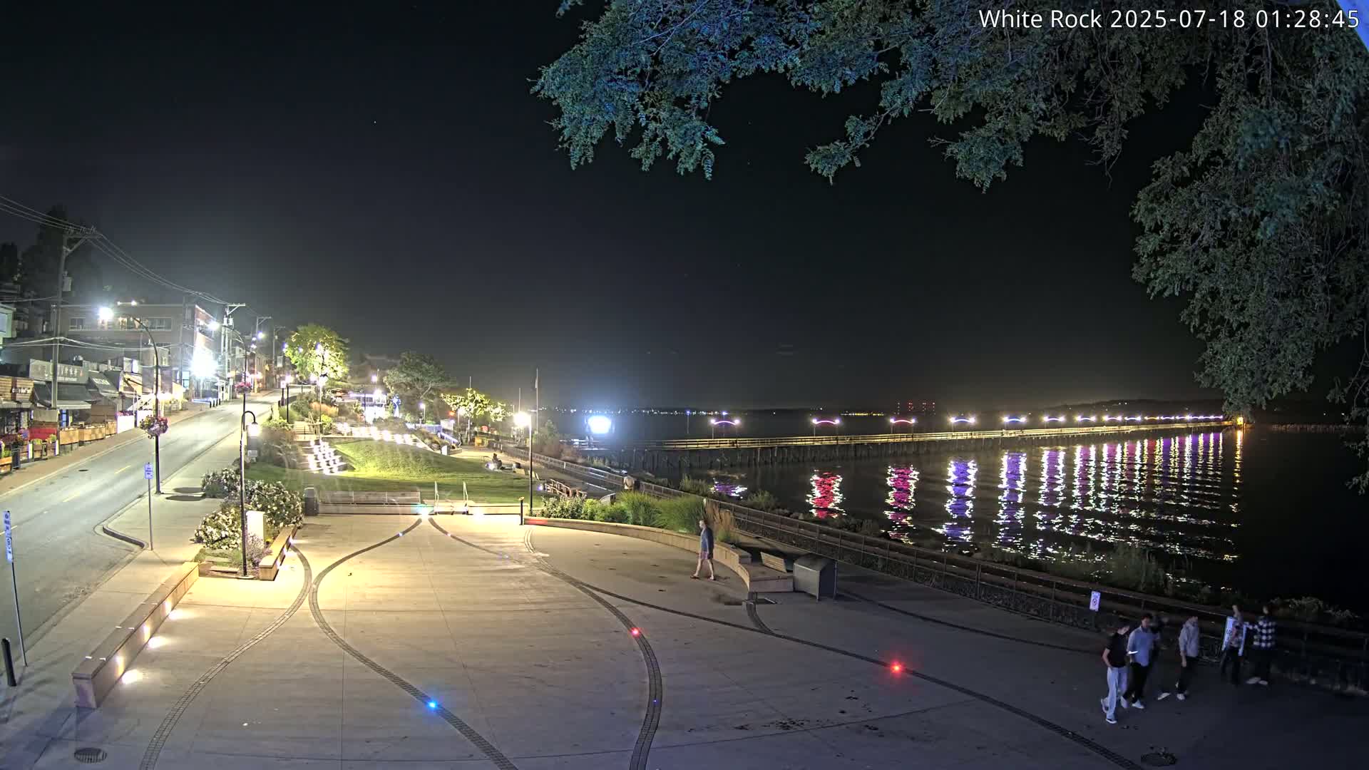 White Rock City & Pier Live Cam - White Rock, Metro Vancouver, British Columbia, Canada