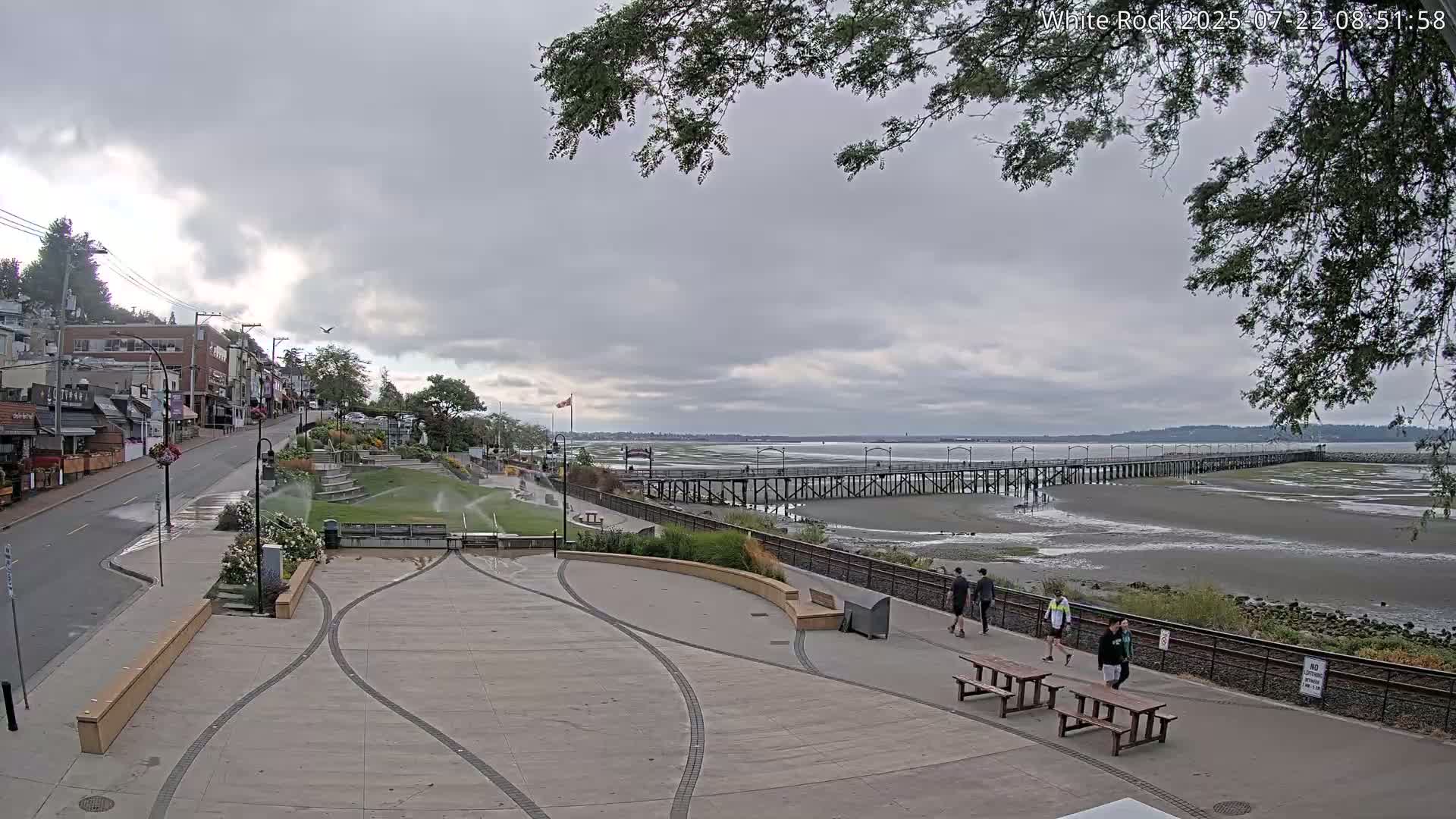 White Rock City & Pier Live Cam - White Rock, Metro Vancouver, British Columbia, Canada