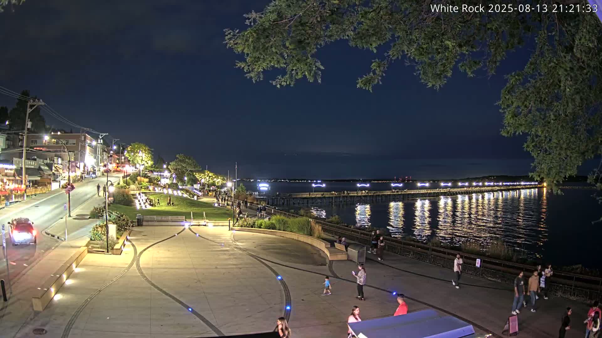 White Rock City & Pier Live Cam - White Rock, Metro Vancouver, British Columbia, Canada