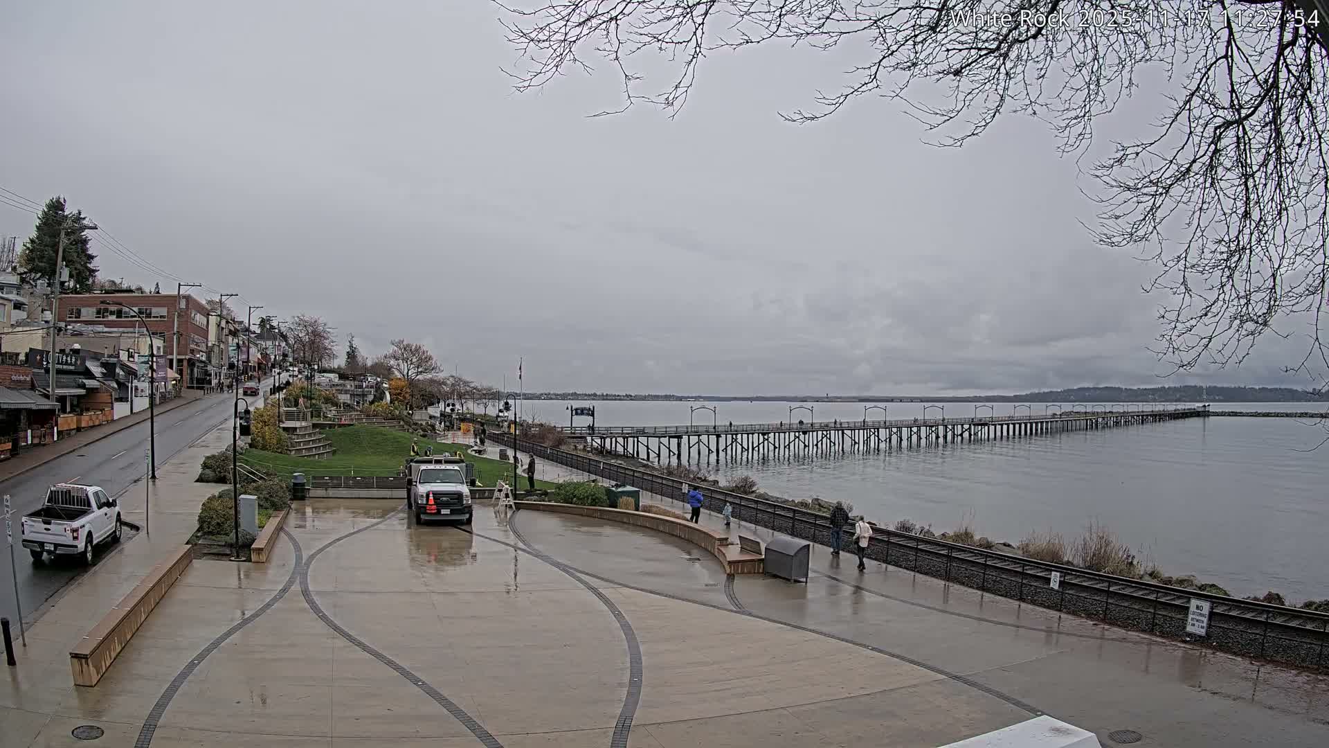 White Rock City & Pier Live Cam - White Rock, Metro Vancouver, British Columbia, Canada