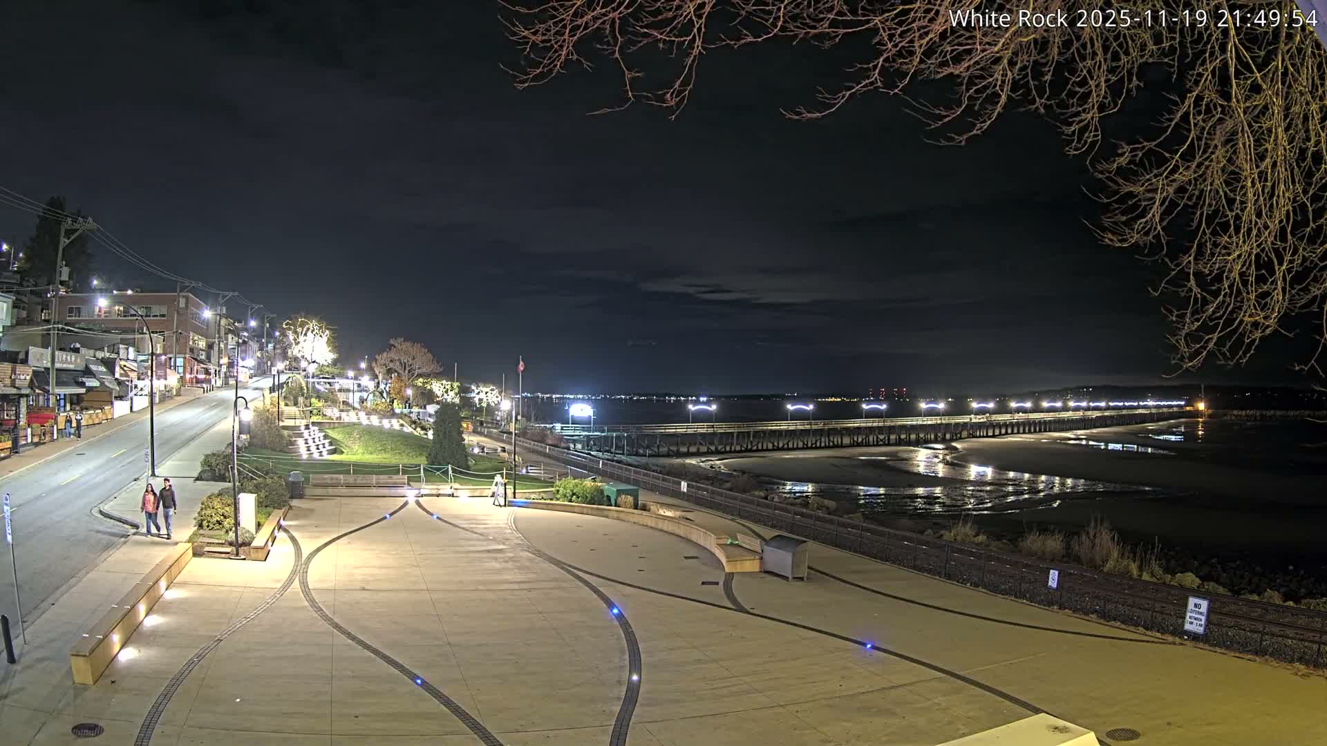 White Rock City & Pier Live Cam - White Rock, Metro Vancouver, British Columbia, Canada