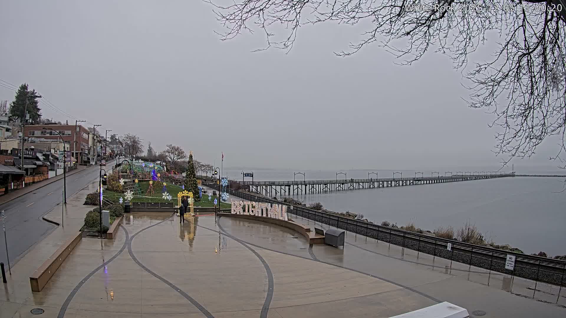 White Rock City & Pier Live Cam - White Rock, Metro Vancouver, British Columbia, Canada