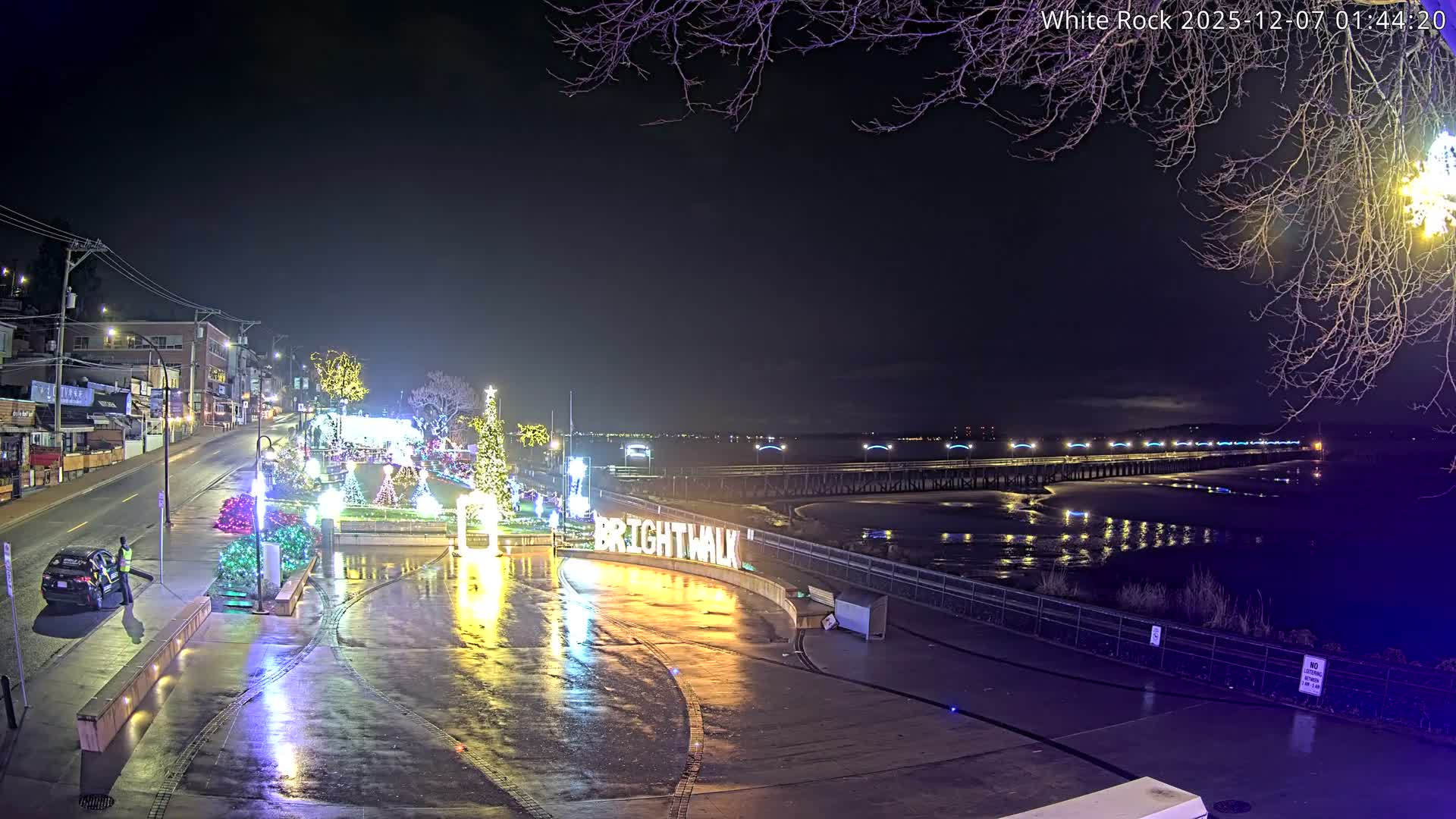 White Rock City & Pier Live Cam - White Rock, Metro Vancouver, British Columbia, Canada