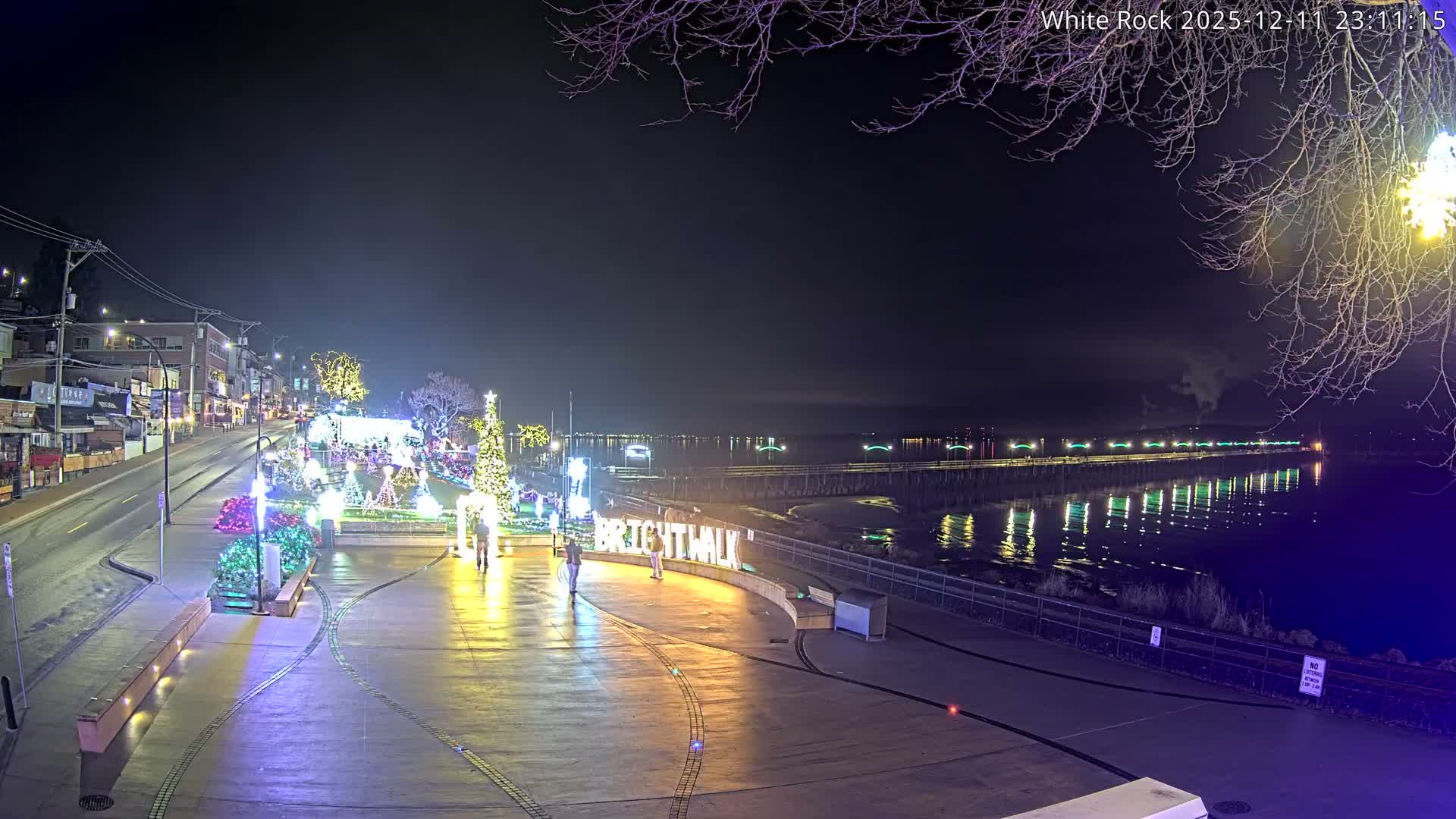 White Rock City & Pier Live Cam - White Rock, Metro Vancouver, British Columbia, Canada