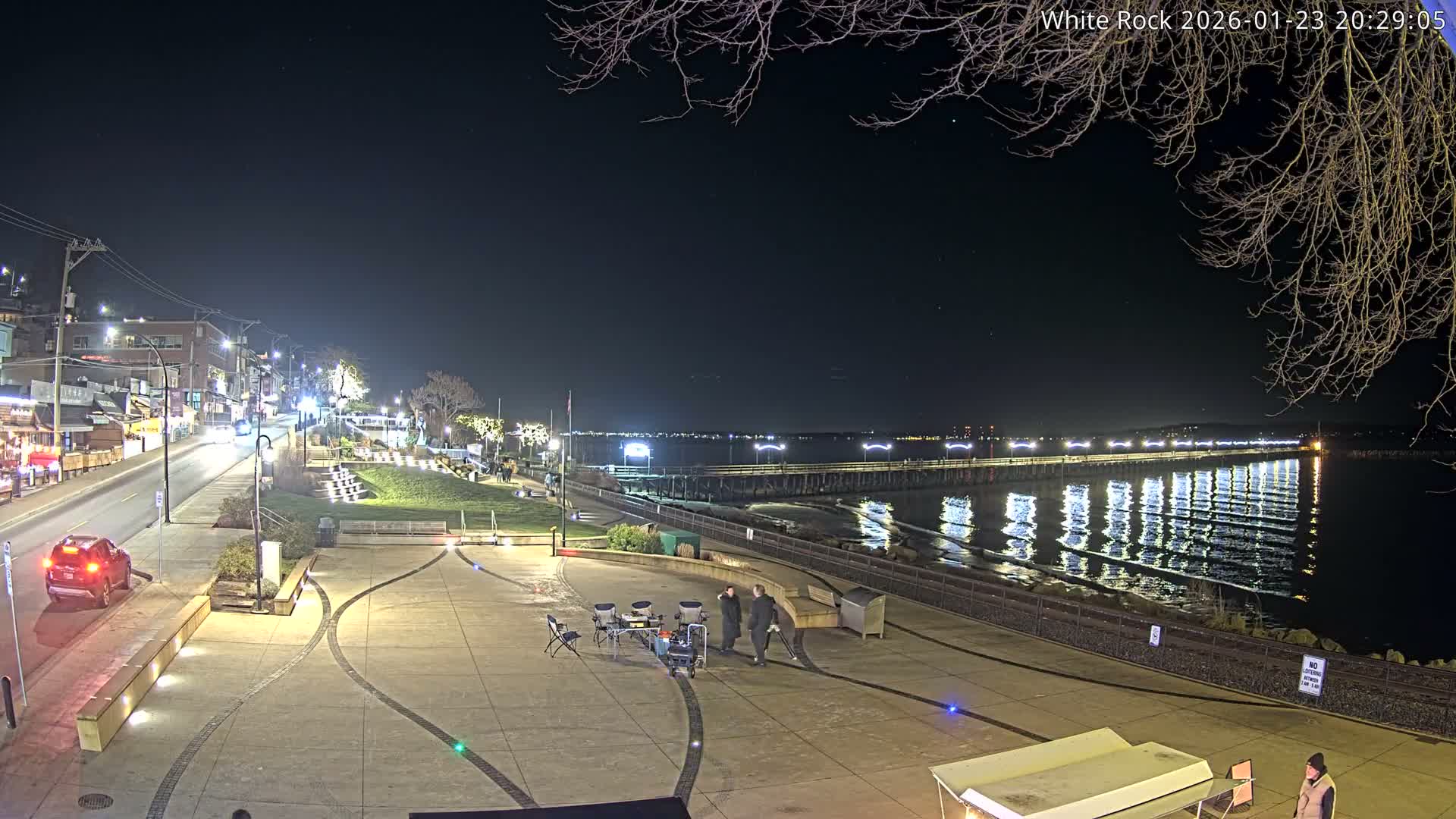 White Rock City & Pier Live Cam - White Rock, Metro Vancouver, British Columbia, Canada