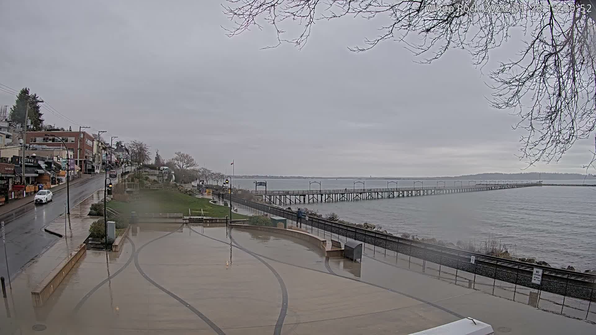 White Rock City & Pier Live Cam - White Rock, Metro Vancouver, British Columbia, Canada