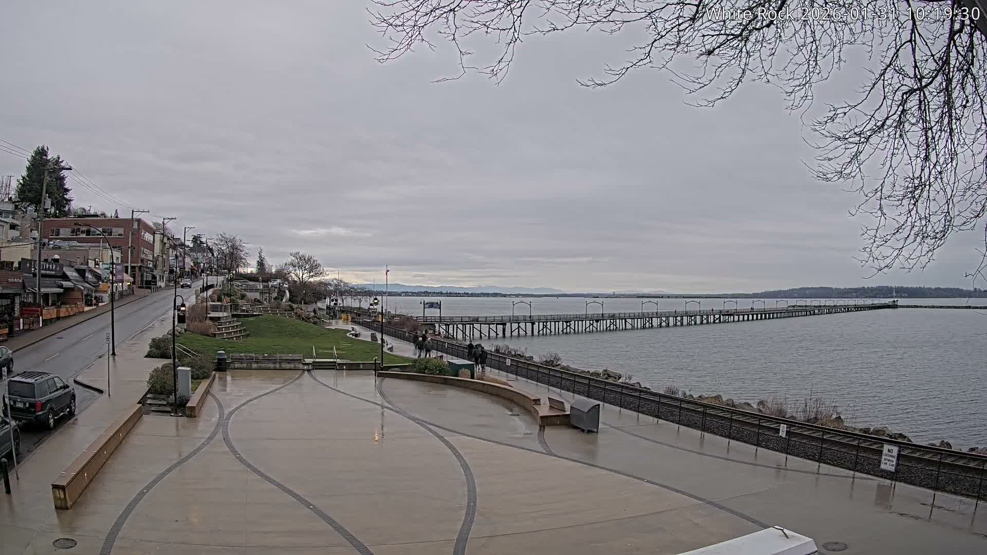 White Rock City & Pier Live Cam - White Rock, Metro Vancouver, British Columbia, Canada