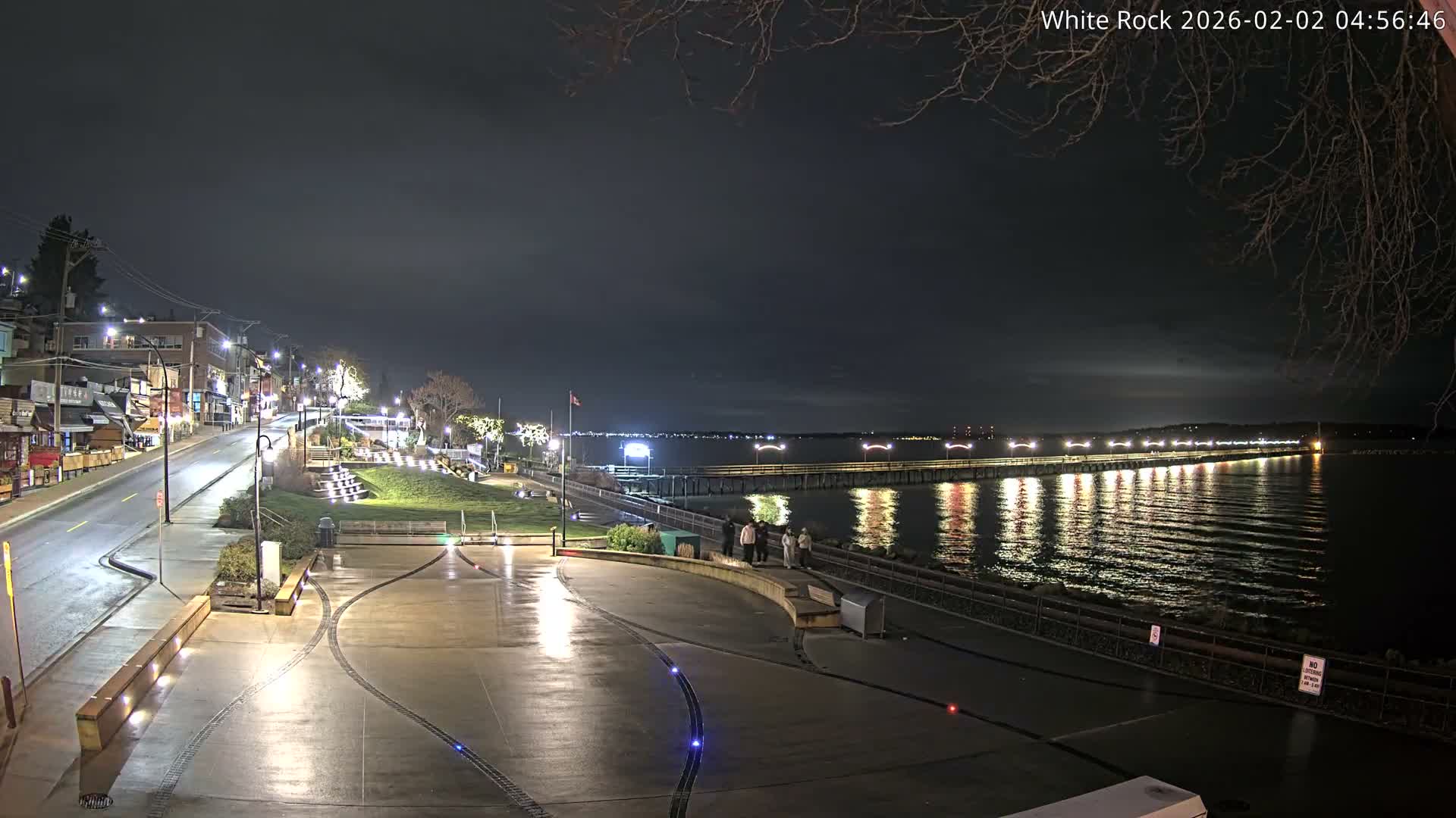 White Rock City & Pier Live Cam - White Rock, Metro Vancouver, British Columbia, Canada