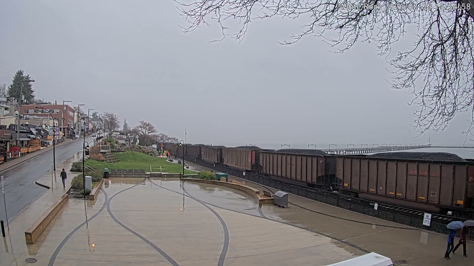 White Rock City & Pier Live Cam - White Rock, Metro Vancouver, British Columbia, Canada