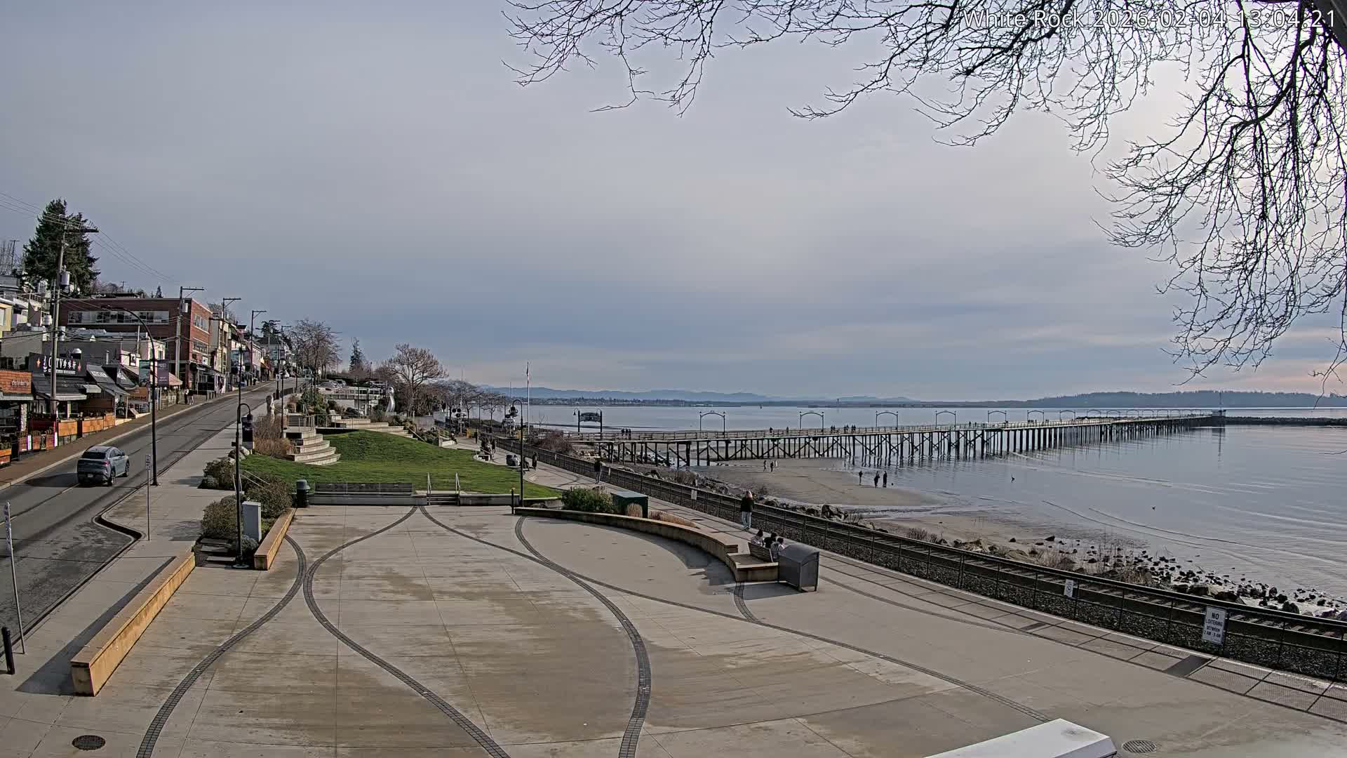 White Rock City & Pier Live Cam - White Rock, Metro Vancouver, British Columbia, Canada