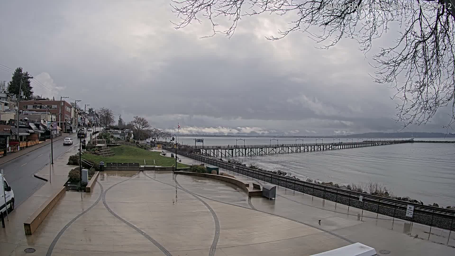 White Rock City & Pier Live Cam - White Rock, Metro Vancouver, British Columbia, Canada
