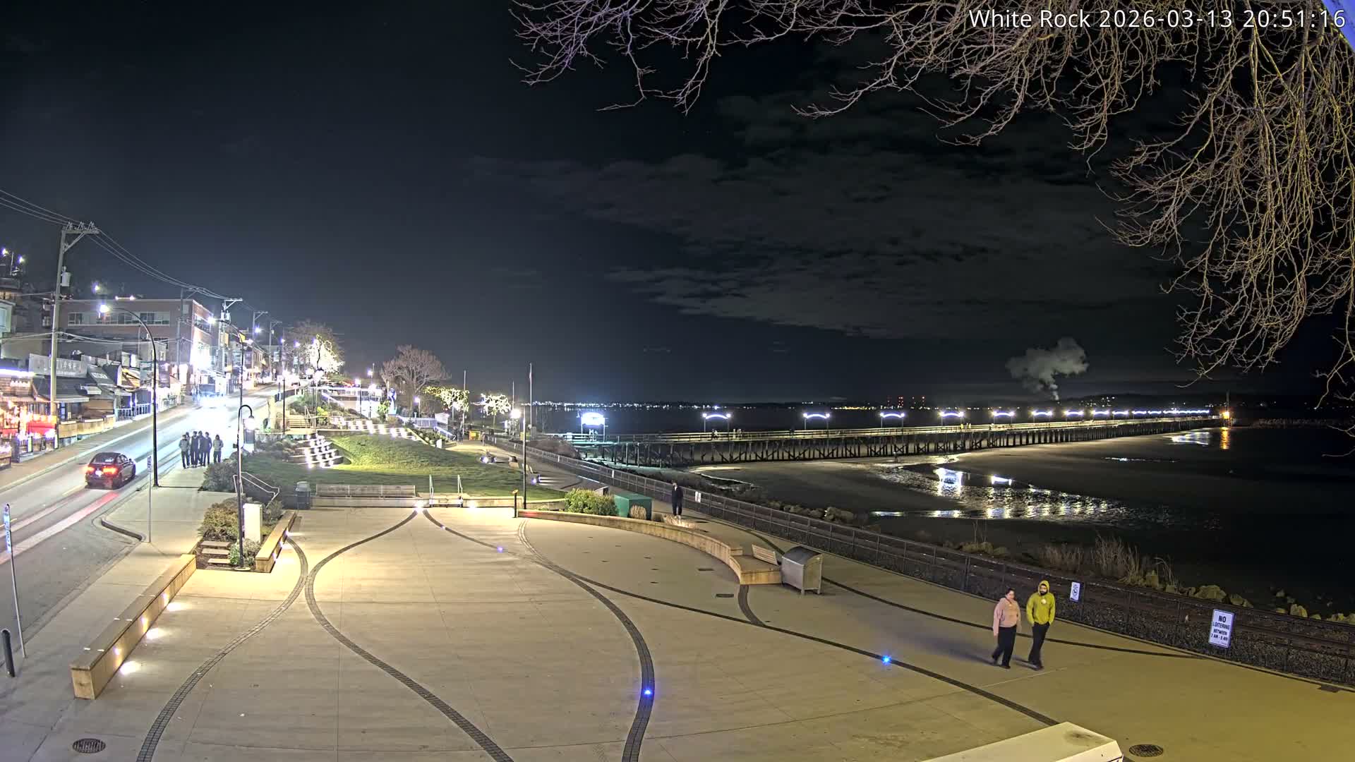 White Rock City & Pier Live Cam - White Rock, Metro Vancouver, British Columbia, Canada