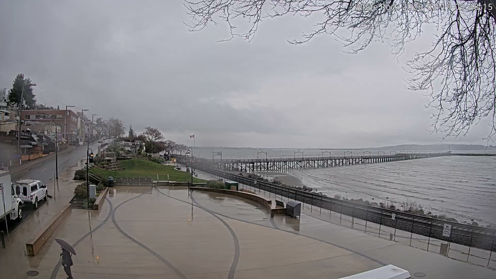 White Rock City & Pier Live Cam - White Rock, Metro Vancouver, British Columbia, Canada