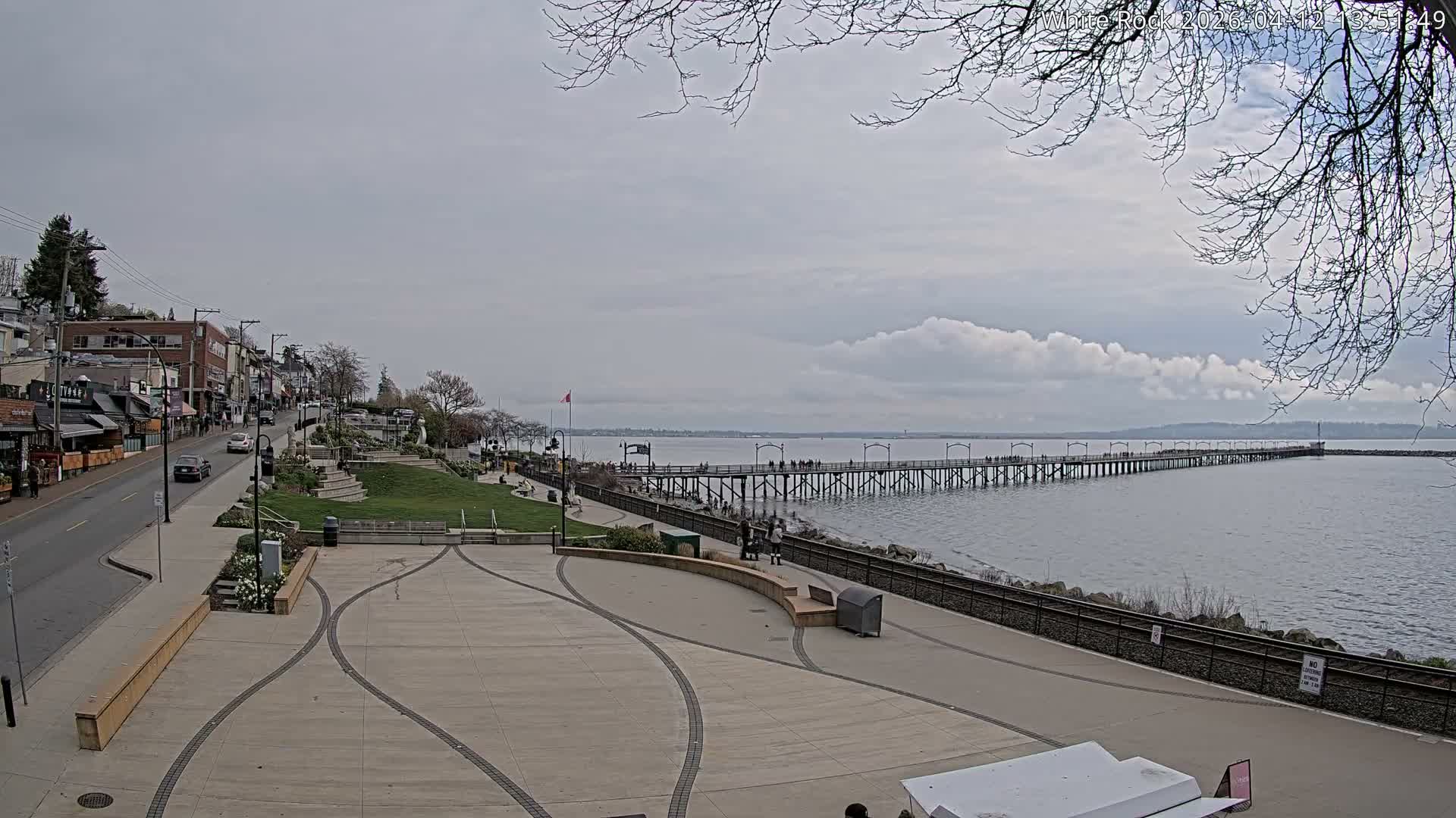 White Rock City & Pier Live Cam - White Rock, Metro Vancouver, British Columbia, Canada